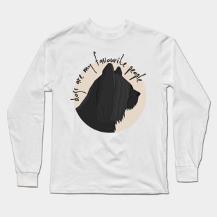 Dogs Are My Favourite People Long Sleeve T-Shirt